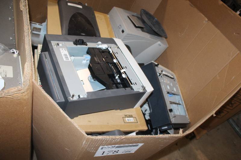 lot 178 image: Box Lot of Printer Equipment
