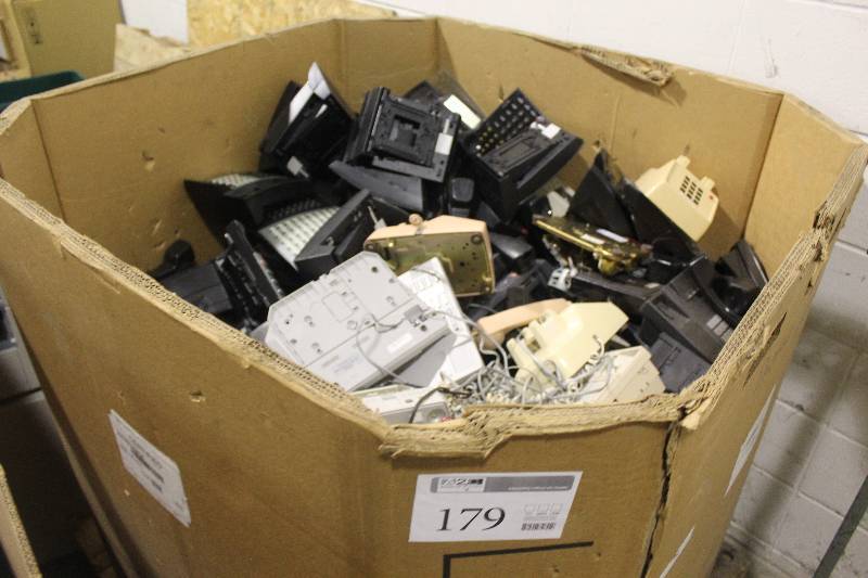 lot 179 image: Box Lot of Phone Equipment