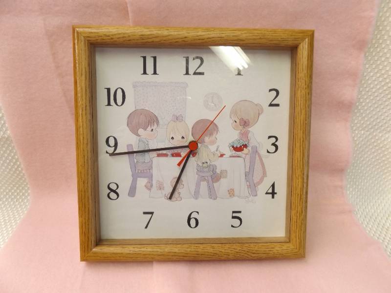 Precious Moments Wall Clock