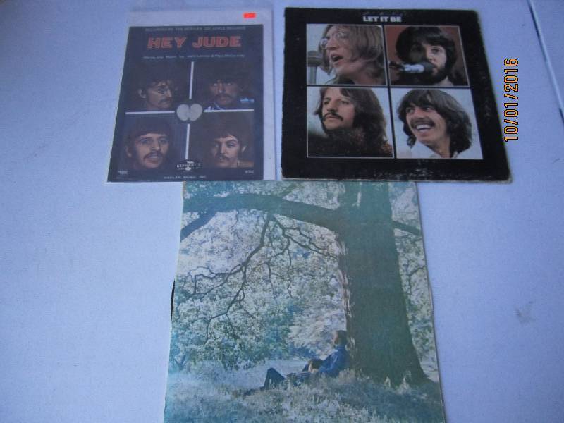 Beatles and Yoko Ono record...