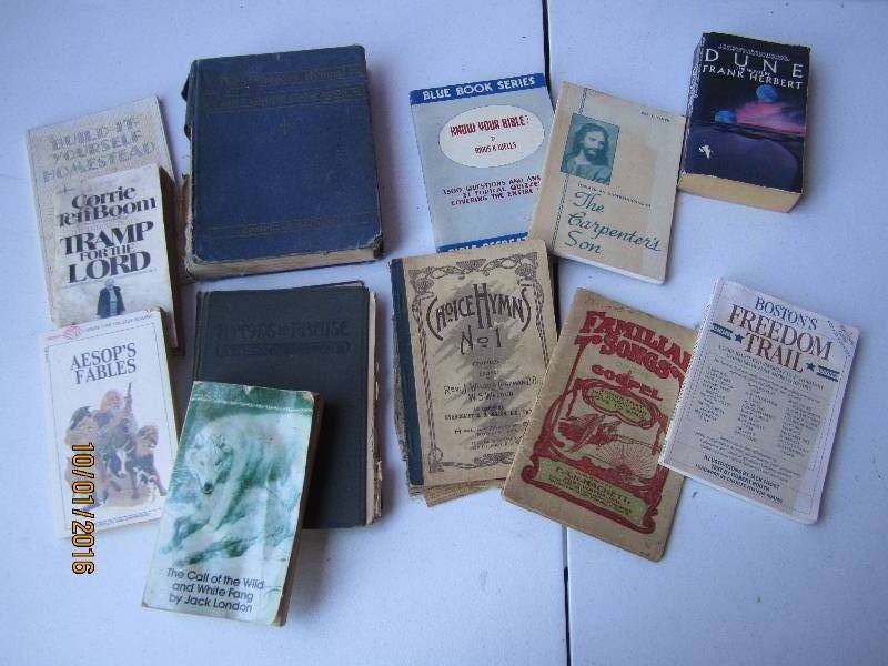 Lot of old books...