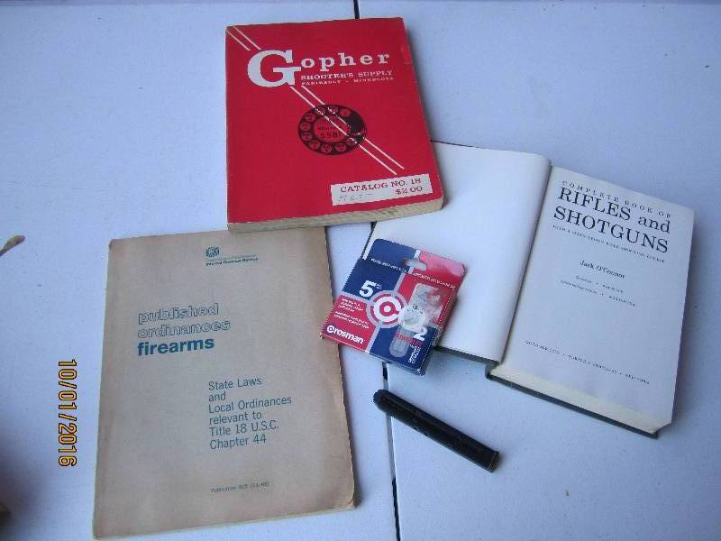 Lot of old gun books...