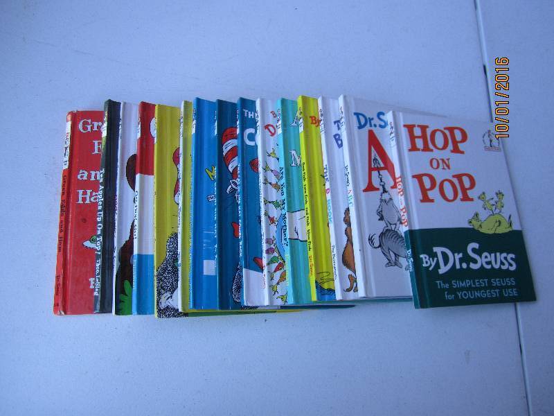 Lot of Dr Seuss books...