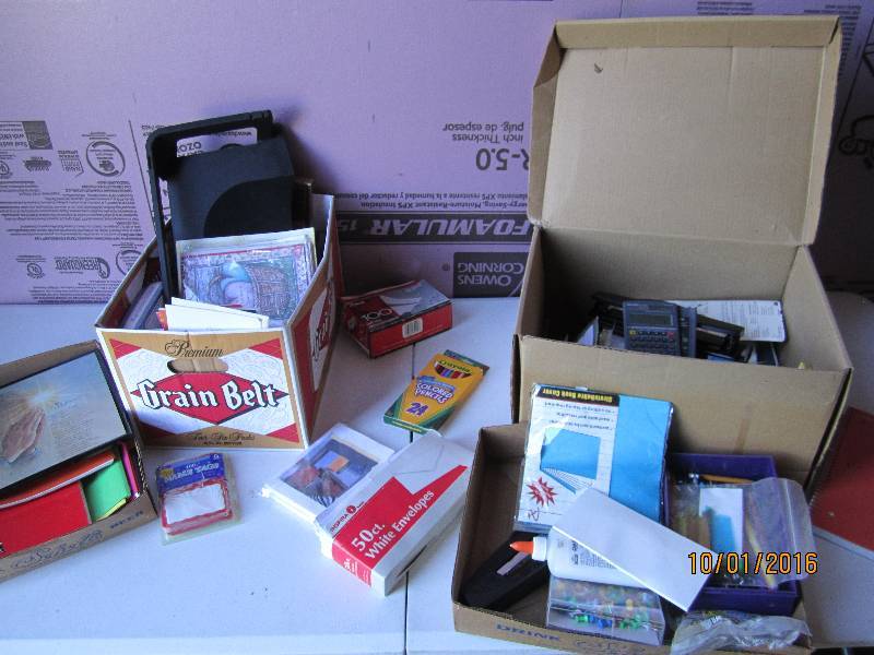 Lot of office and stationery suppli...