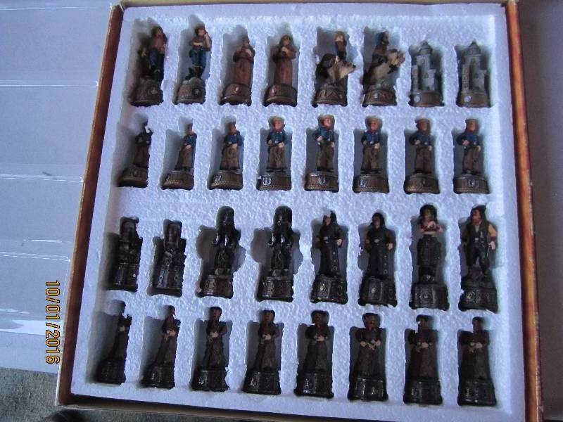 Wild West chess piece set...