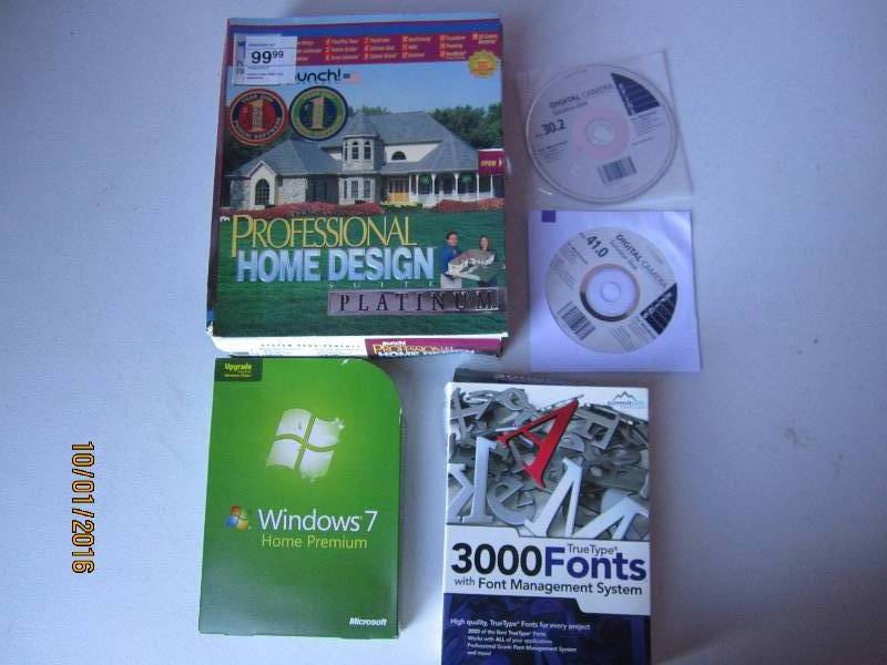 Lot of computer software ...