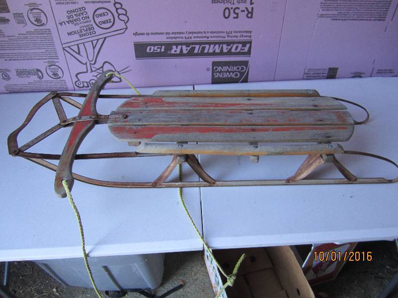 Antique sled...