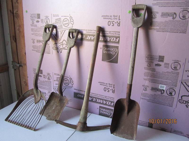 Lot of antique tools...