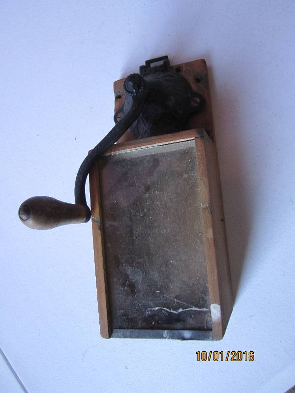 Antique coffee grinder...