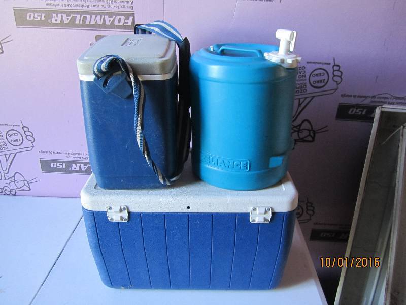 Lot of coolers...