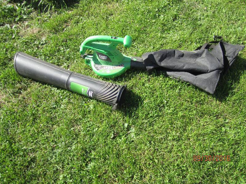 Electric blower and vacuum...