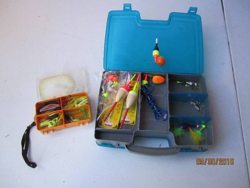 Tackle box filled with tackle...