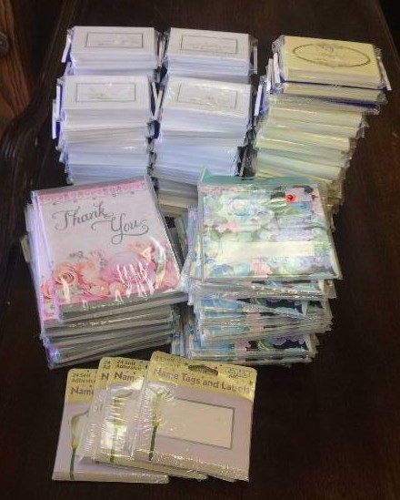 Placecards and Thank You Cards