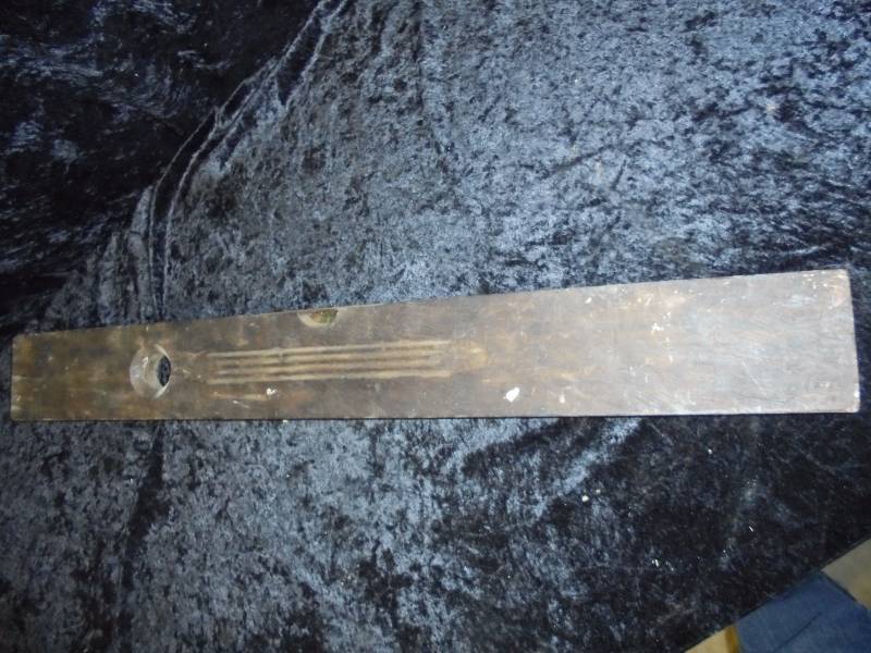 Antique Level, 28, Patd 1912,  one glass level missing