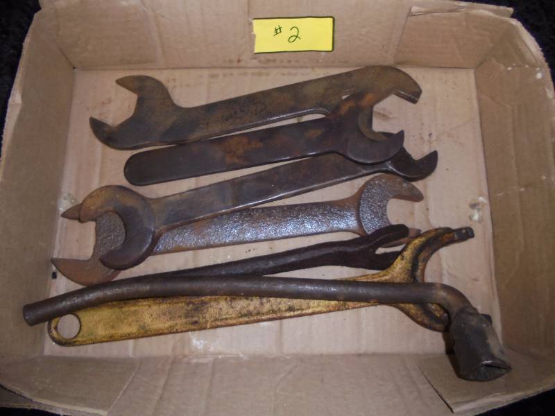 Lot - Large Wrenches
