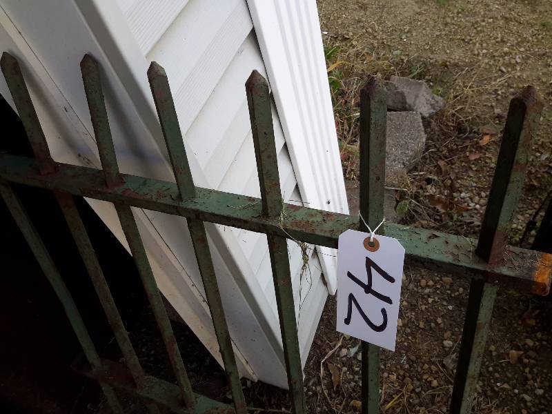 lot 42 image: Solid STEEL Jail house Window Bars