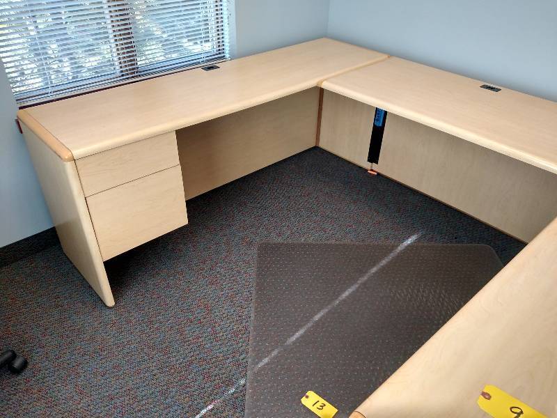 OFS Wrap Around Desk, 104 x 72 Over... Office Furniture & Cubicles KBID