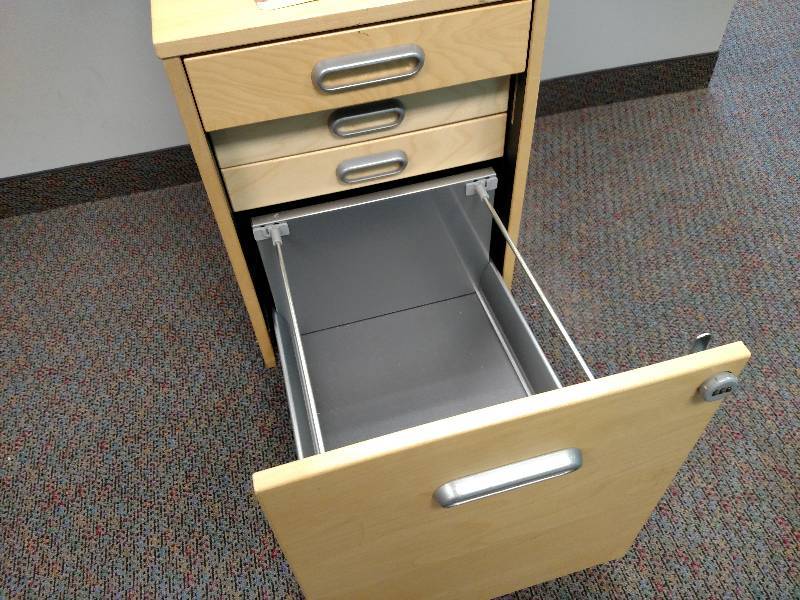 Rolling File with (2) Hidden Drawer...