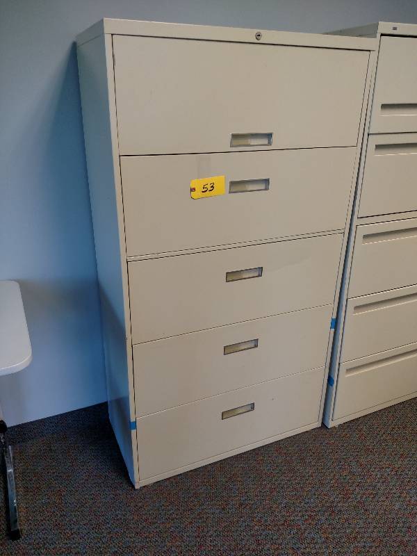Steelcase 5 Drawer Lateral File, 36...