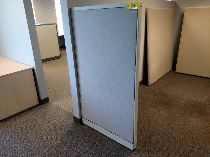 (2) Steelcase Cubicle Panels, 36 x ...