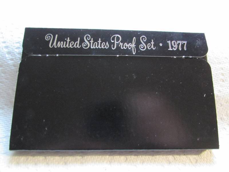 1977 US MINT PROOF SET, 6 COINS, S