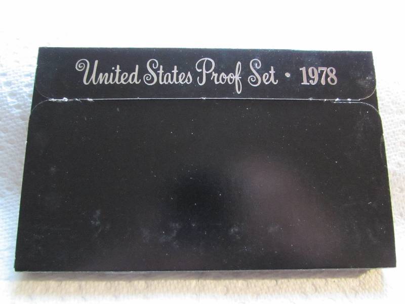 1978 US MINT PROOF SET, 6 COINS, S