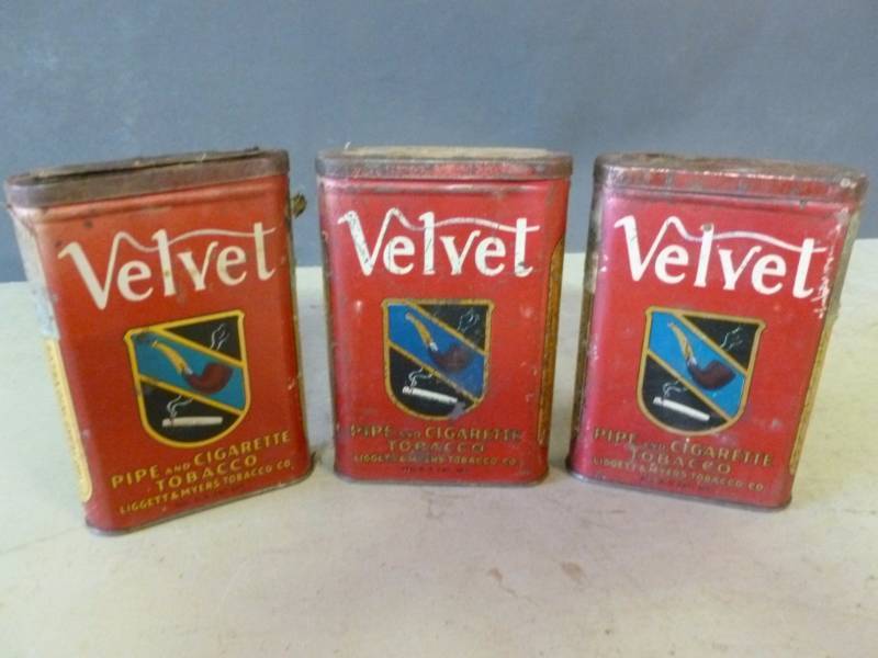 Vintage Tobacco Cans