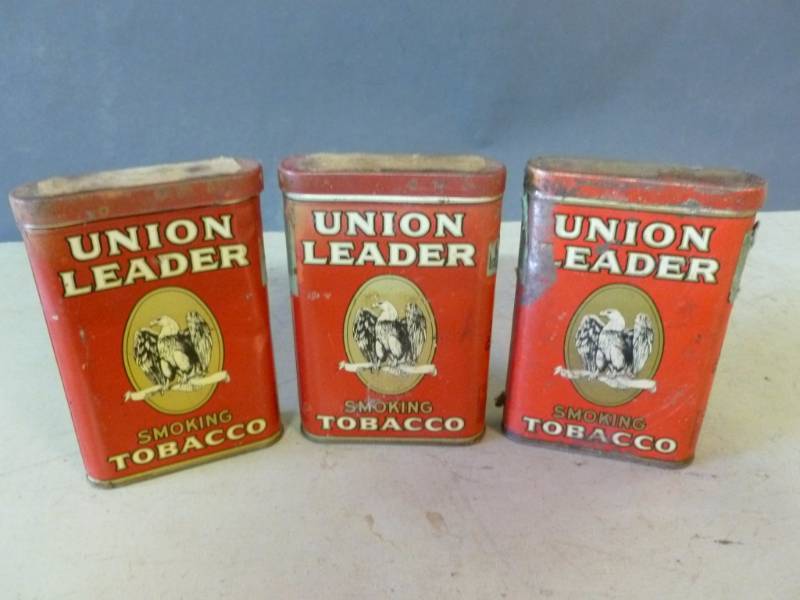 Vintage Tobacco Cans