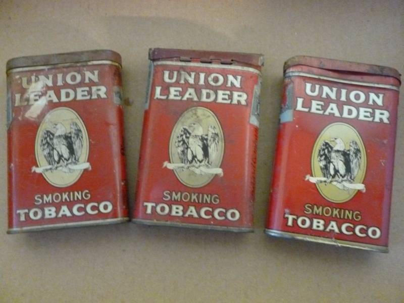 Vintage Tobacco Cans