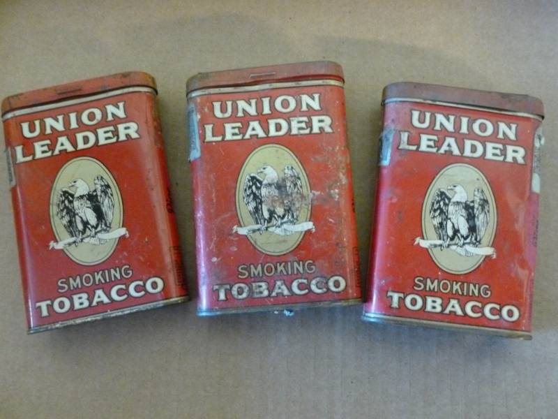 Vintage Tobacco Cans