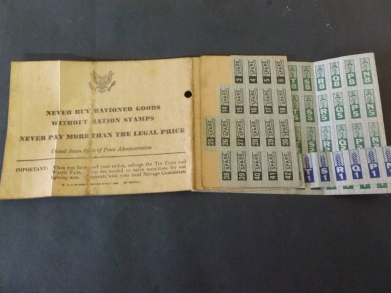 WWII War Ration Stamps