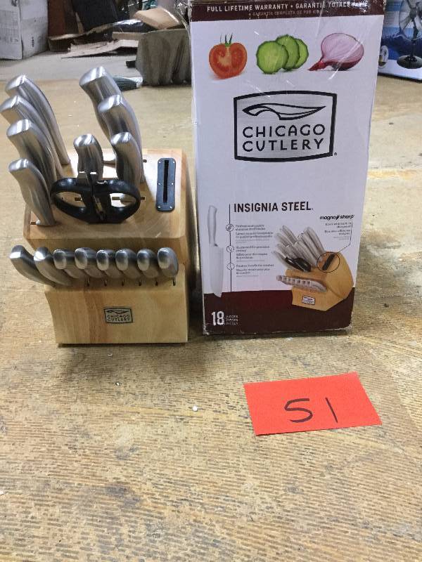 Chicago Cutlery Insignia Steel 18 pcs