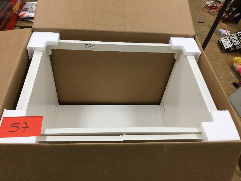 Vanity Cabinet Only in Cream CBBD30-CR