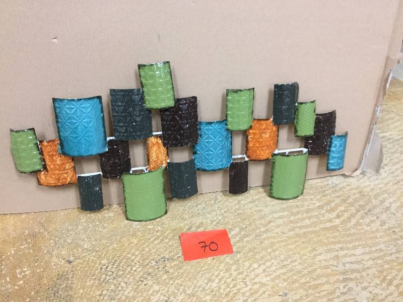Patchwork Wall Metal Art