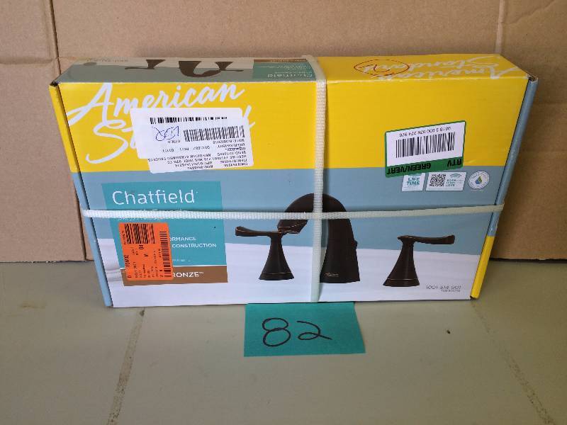 American Standard Chatfield 8 in. Widespread 2-Handle Bathroom Faucet in Legacy Bronze New sealed box Stock photo used to display item