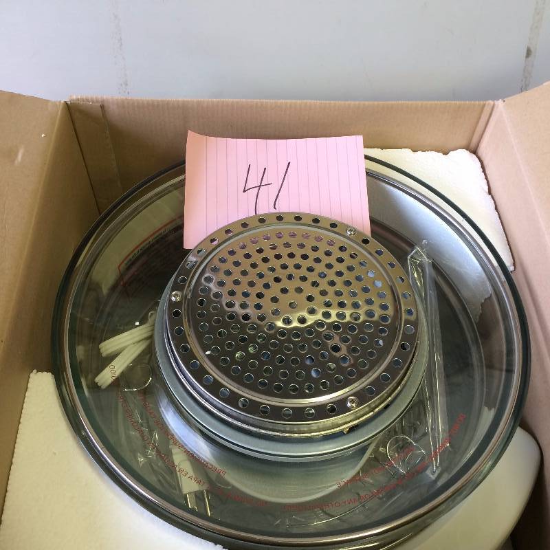 Magic Chef 3 Gallon Glass Bowl Convection Onen Never used