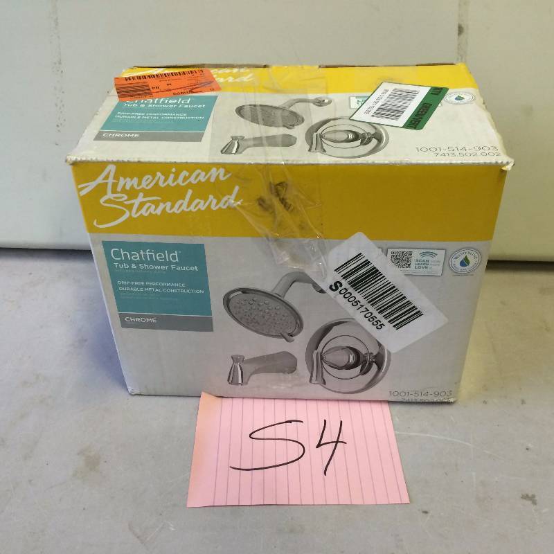 American Standard Chatfield 3-spray Tub And Shower Faucet Polished actual and stock photos used to display item