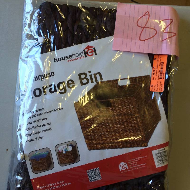 Multi Purpose Storage Bin