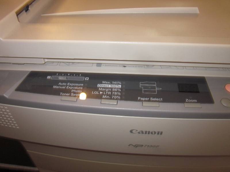 lot 30 image: Canon 7130F Copier