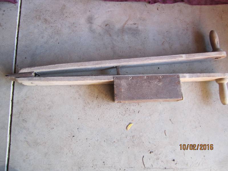 lot 54 image: Antique corn planter...