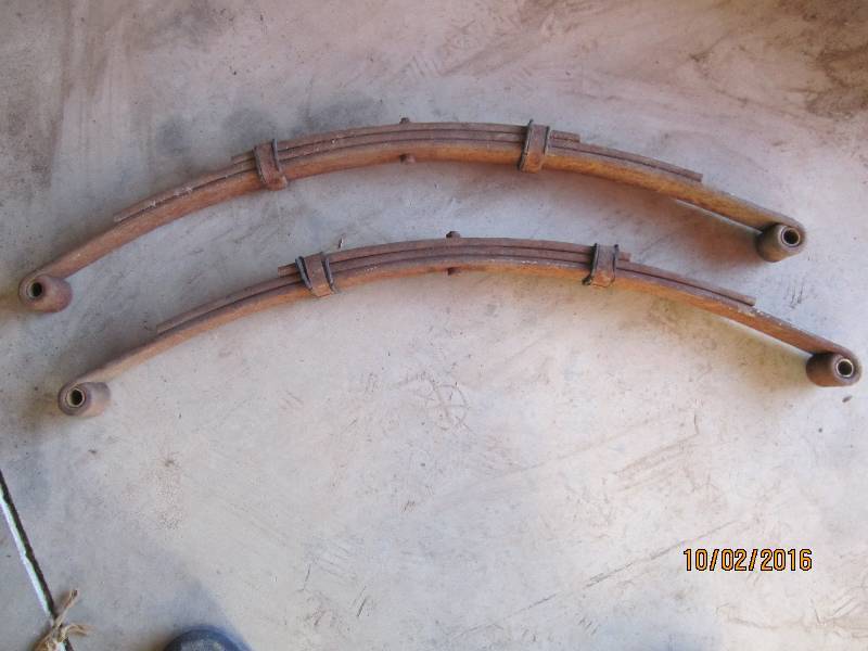 lot 82 image: Leaf springs...
