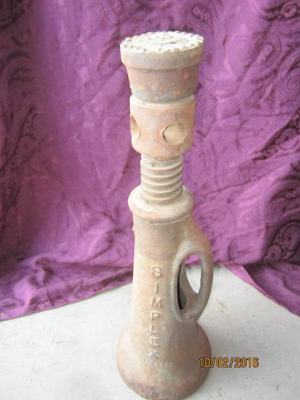 lot 106 image: Antique screw clamp...