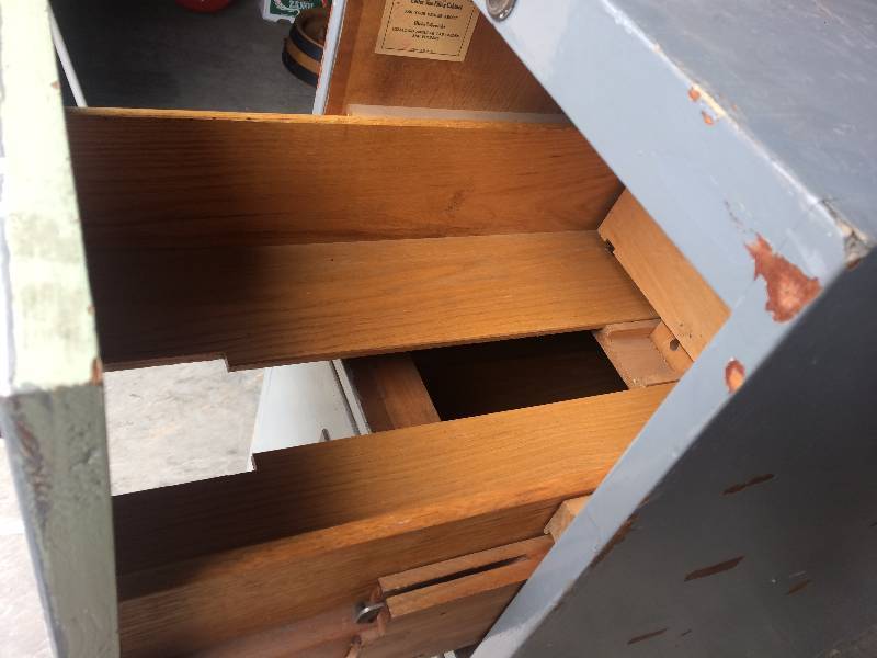 lot 15 image: Antique Globe Wernicke File Cabinet