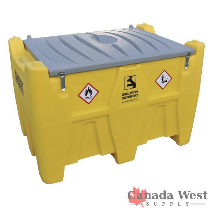 lot 3 image: NEW 116 GALLON PORTABLE FUEL TANK W PUMP