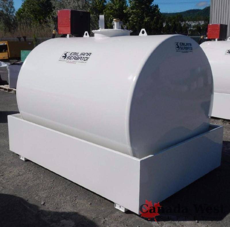 lot 10 image: NEW 3000L (792 GALLON) FUEL TANK WITH PUMP RETAILS NEW 5000.00