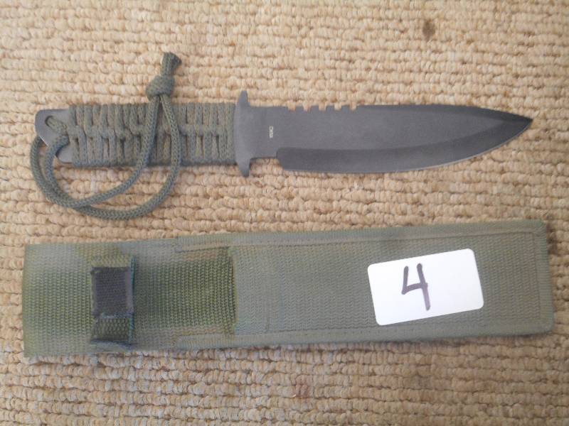 Stainless Steel Knife With Sheathe,...