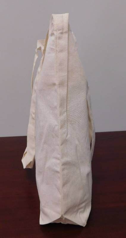 Natural Reusable Cotton Tote - 14.5 x 17 x 3