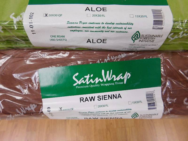 Two Reams of Satin Wrap Tissue Paper 20 x 30