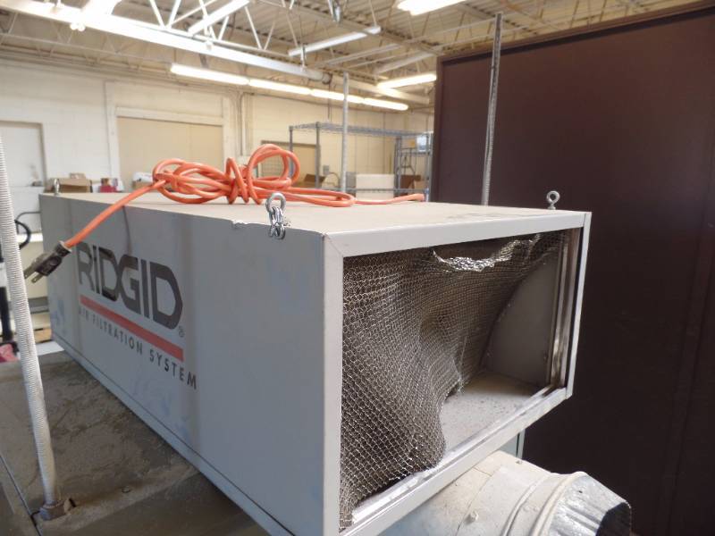 Ridgid air deals filtration system af3000