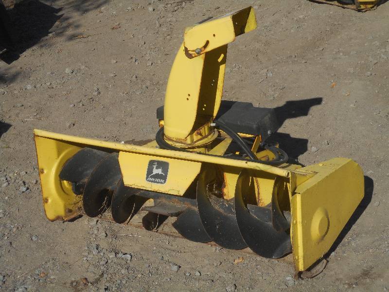 lot 12 image: John Deere 46 Snow Blower, Hydraul...